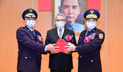 The Central Police University (CPU) held the handover ceremony of the president