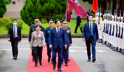 President Lai Ching-te attended the commencement ceremony at Central Police University