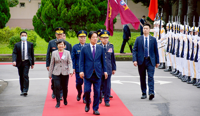 President Lai Ching-te attended the commencement ceremony at Central Police University